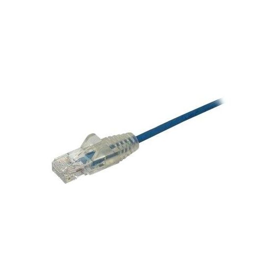 StarTech.com 0.5 m CAT6 Cable Slim CAT6 Blue N6PAT50CMBLS