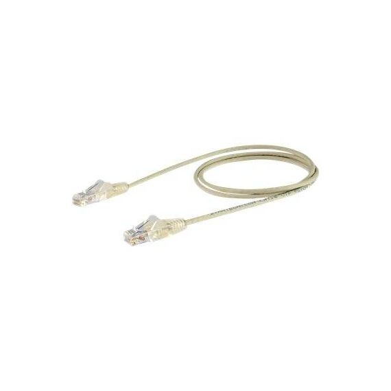 StarTech.com 0.5 m CAT6 Cable Slim CAT6 Grey N6PAT50CMGRS
