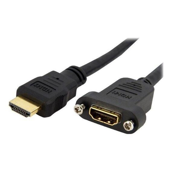 StarTech.com 0.9m HDMI Female to Male Adapter HDMIPNLFM3