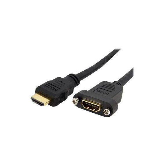 StarTech.com 0.9m HDMI Female to Male Adapter HDMIPNLFM3