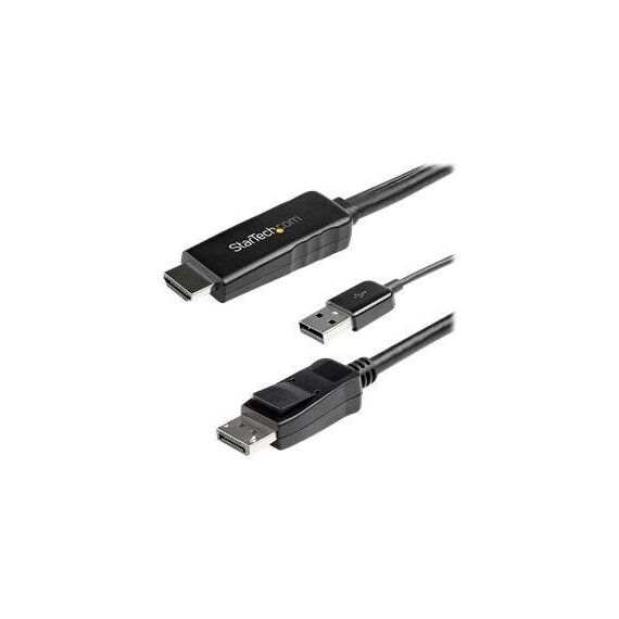 StarTech.com 3m HDMI to DisplayPort Adapter 4K30HZ Black HD2DPMM3M