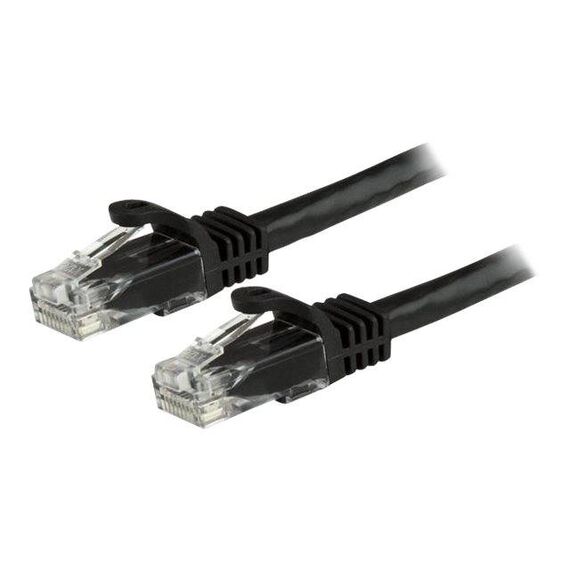 StarTech.com 7.5 m CAT6 Cable Black Patch N6PATC750CMBK