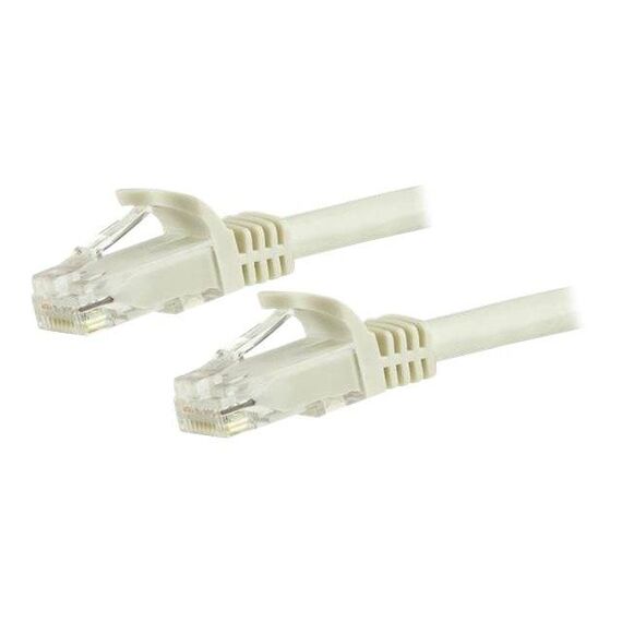 StarTech.com 7.5 m CAT6 Cable White Patch UTP N6PATC750CMWH