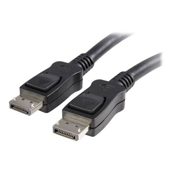 StarTech.com 7.6m,25ft DisplayPort Cable Black DISPLPORT25L
