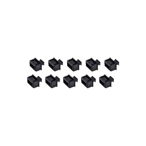 StarTech.com SFP Dust Cover 10 Pack Black SFP SFPCAP10