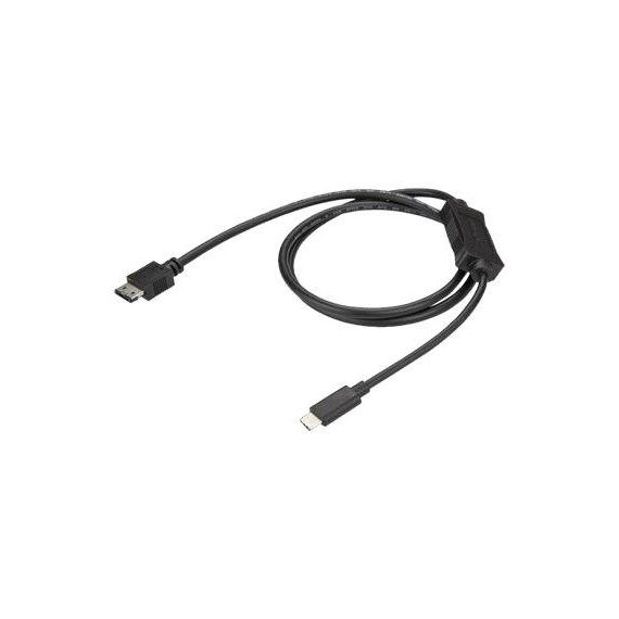 StarTech.com USB C to eSATA Cable  1m USB3C2ESAT3