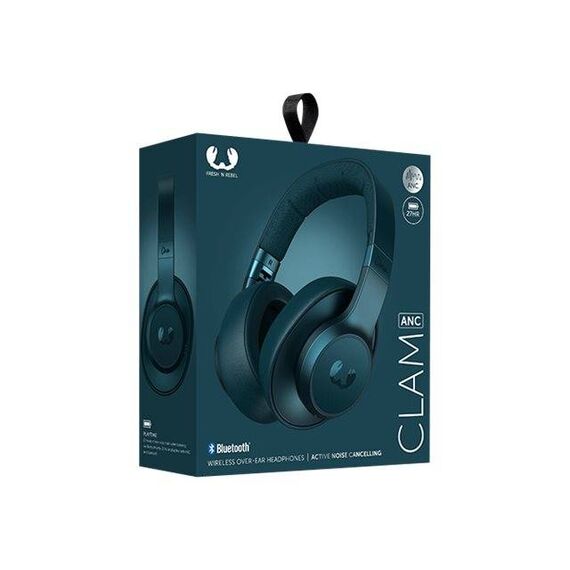 Fresh 'n Rebel Clam ANC Headphones with mic 3HP400PB
