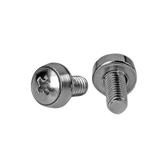 StarTech.com 12-24 Server Rack Screws 50pack CABSCRWS1224