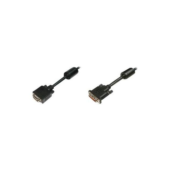 ASSMANN DVI-I (M) to HD-15 (VGA) (M)  2m AK-320300-020-S