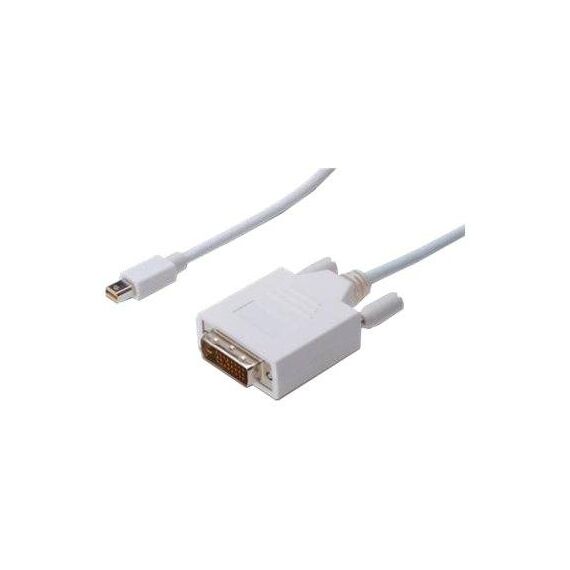 ASSMANN Mini DisplayPort (M) to DVI-D (M)  2m white