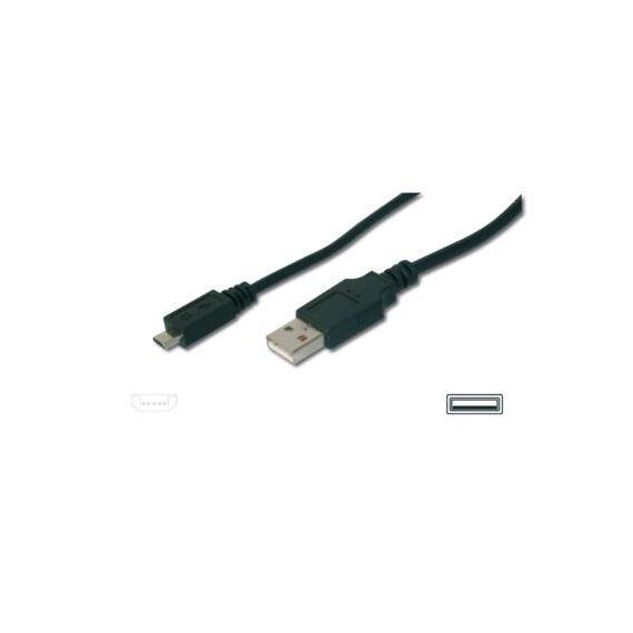ASSMANN USB cable Micro-USB Type B (M) 3m AK-300110-030-S