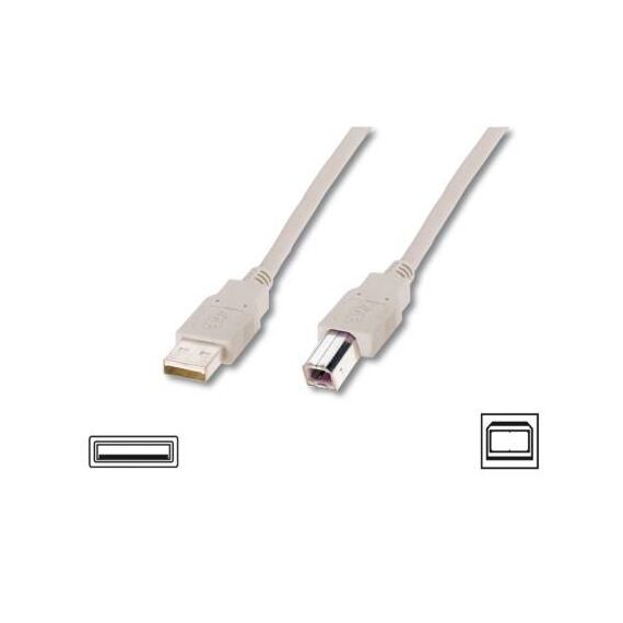 ASSMANN USB cable USB Type B (M) to USB (M) 3m