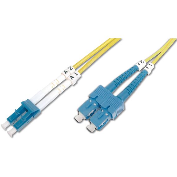 DIGITUS Patch cable LC single-mode (M) to SC 2m DK-2932-02