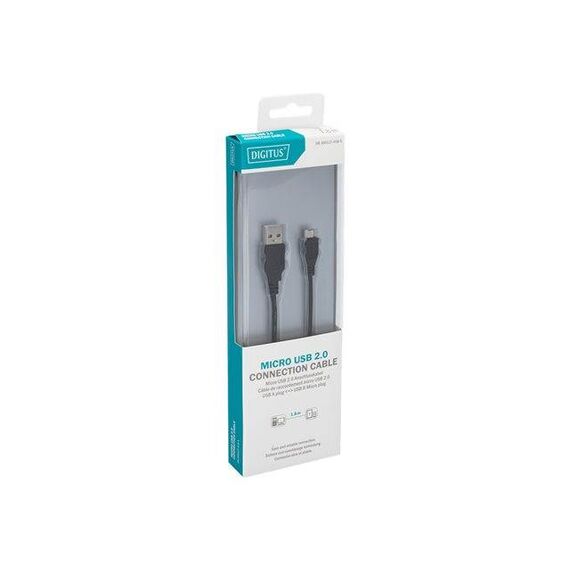 DIGITUS USB cable USB (M) to Micro-USB 1.8m DB-300127-018-S