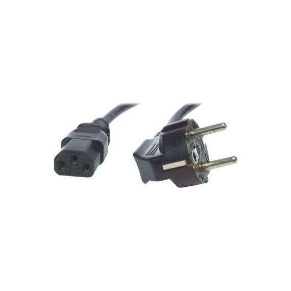 M-CAB Power cable CEE 77 (M) angled to IEC 60320 C13  7200482