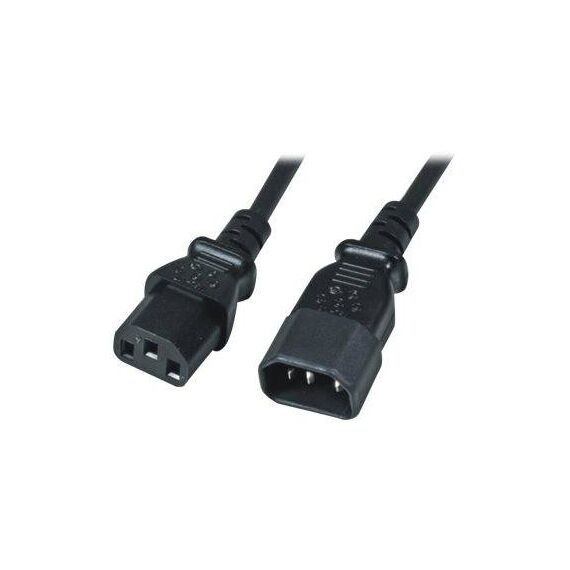 M-CAB Power cable IEC 60320 C13 to IEC 60320 C14 1m 7200469