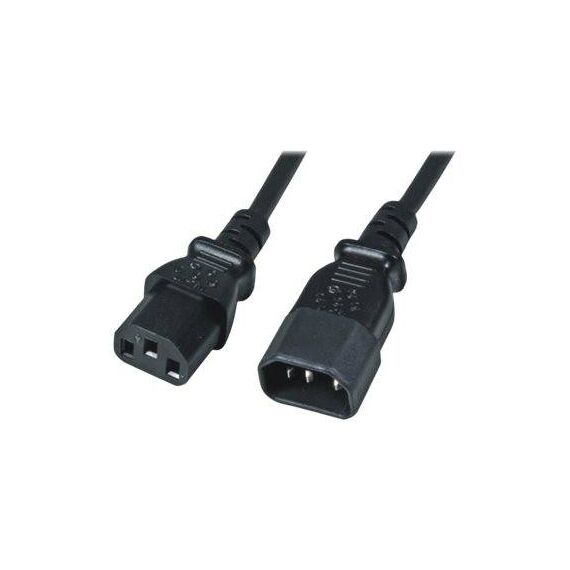 M-CAB Power cable IEC 60320 C13 to IEC 60320 C14 2m 7200470