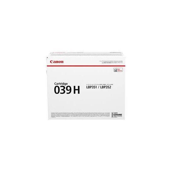 Canon 039 H Black original toner cartridge  0288C001