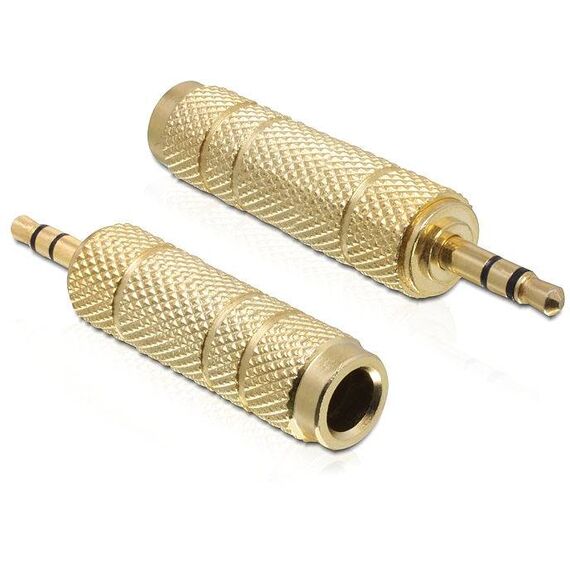 DeLOCK Audio adaptor stereo mini jack (M) to stereo 65360