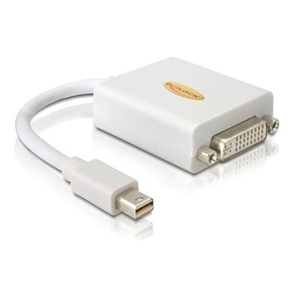DeLOCK DVI adapter Mini DisplayPort (M) to DVI-I 65129