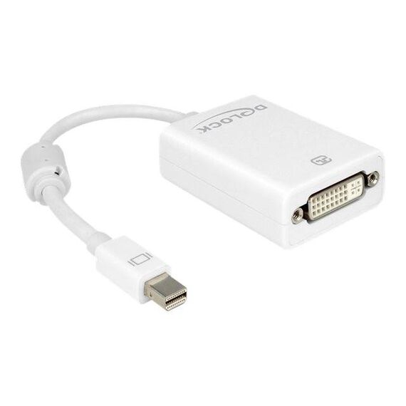 DeLOCK DVI adapter Mini DisplayPort (M) to DVI-I 65129