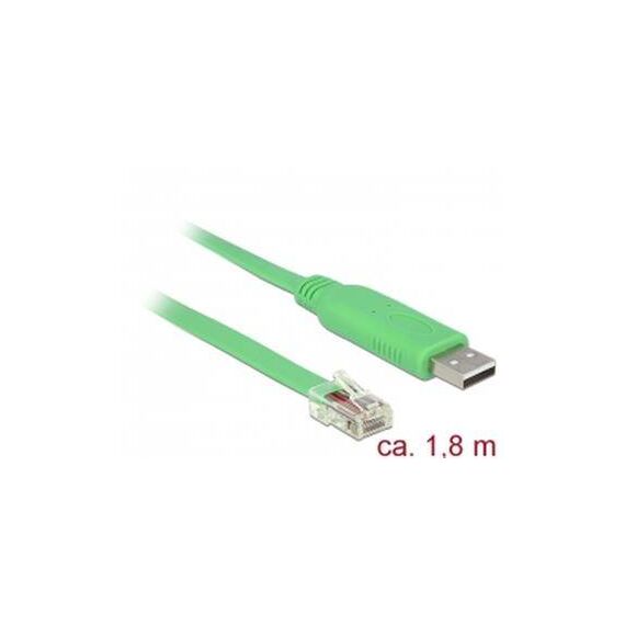 DeLOCK USB serial cable USB (M) to RJ-45 (M) 1.8 m 62960