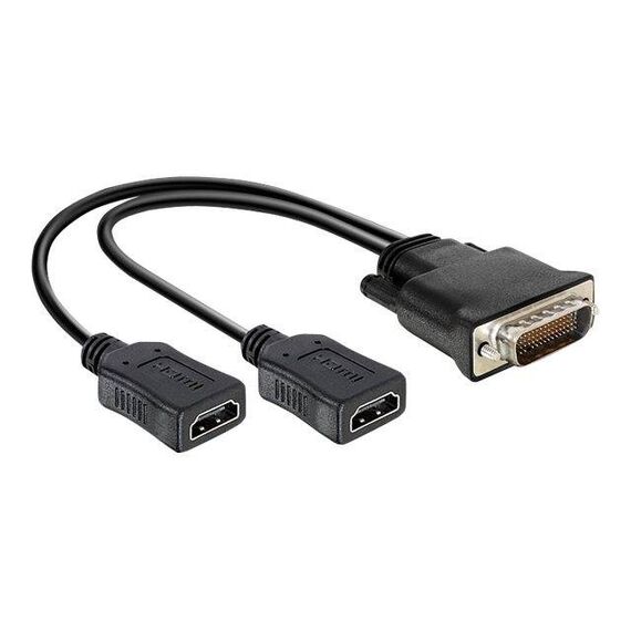 DeLOCK Video adapter HDMI (F) to DMS-59 (M) 25 cm 65280