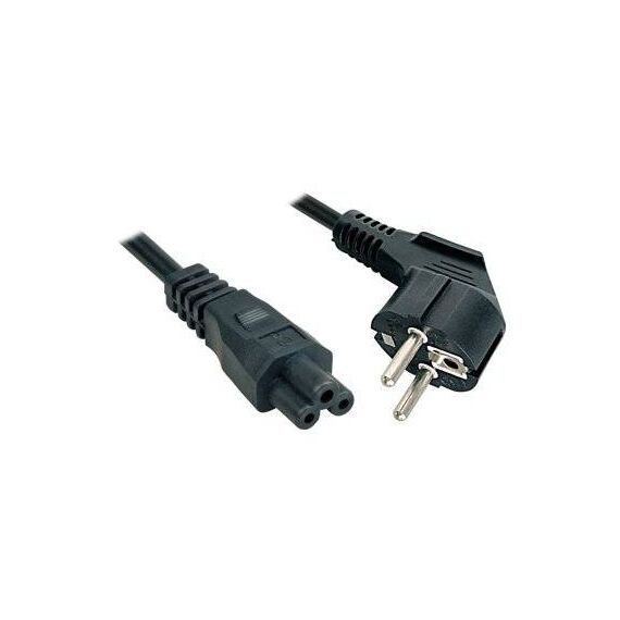 Lindy Power cable IEC 60320 C5 to Europlug (M) 5 m 30407