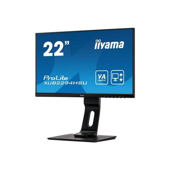 iiyama ProLite 22 LED monitor black  XUB2294HSU-B1