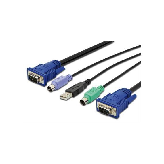 DIGITUS Octopus Keyboard video mouse (KVM) cable DS-19233