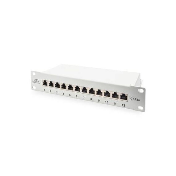 DIGITUS  Patch panel rack RJ-45 X 12  DN-91612S-EA-G