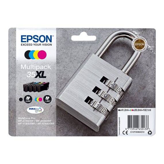 Epson 35XL Multipack 4-pack XL black, C13T35964010