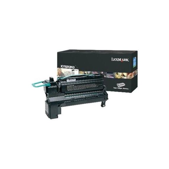 Lexmark Extra High Yield black original toner X792X2KG