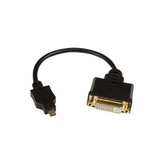 StarTech.com 8in Micro HDMI to DVI-D Adapter HDDDVIMF8IN