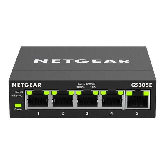 NETGEAR GS305E Switch smart 5 x 101001000 GS305E-100PES