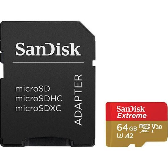 SanDisk Extreme Flash memory 64GB  SDSQXA2-064G-GN6MA