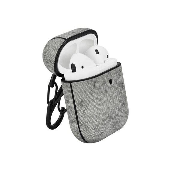 TERRATEC Air Box Case for earphones fabric grey 306848