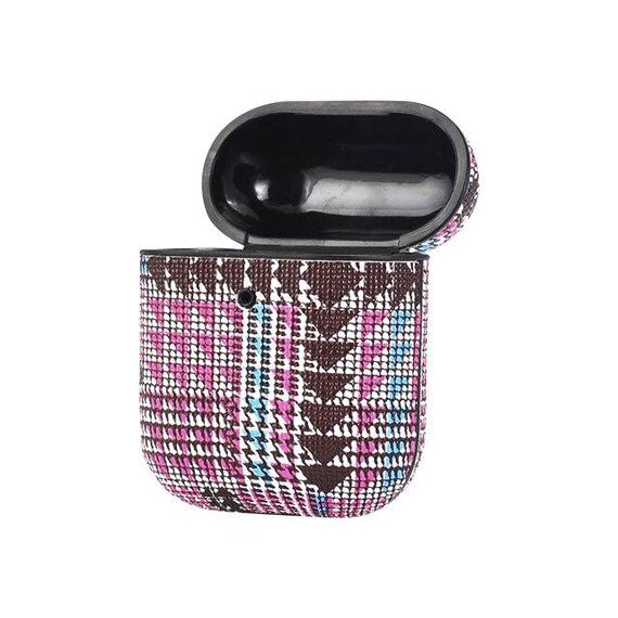 TERRATEC Air Box Case for earphones tartan pink  306853