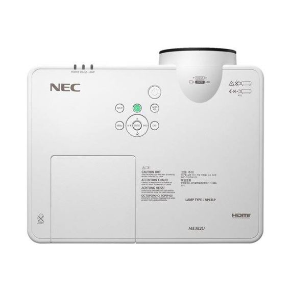 NEC ME382U LCD projector 3800 ANSI lumens WUXGA 60004598