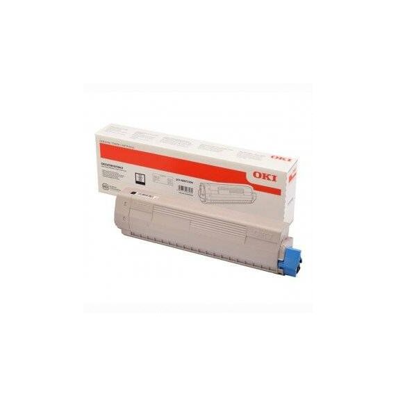 OKI Black original toner cartridge for C823dn, 46471104