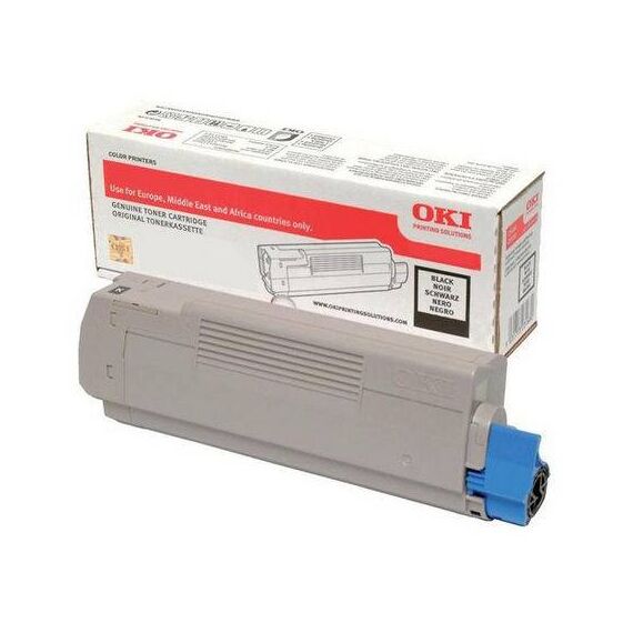 OKI Black original toner cartridge for C823dn, 46471104