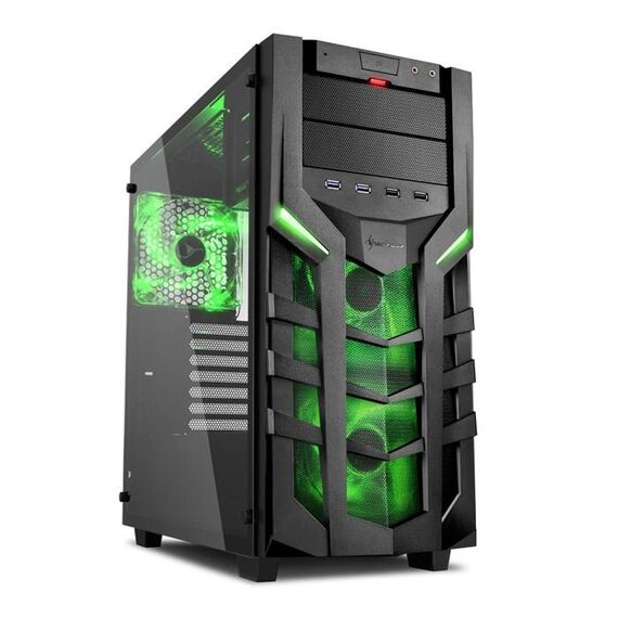 Sharkoon DG7000-G Tower ATX no power supply 4044951019359