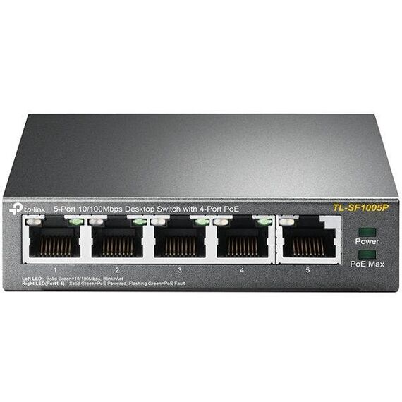 TP-LINK TL-SF1005P Switch unmanaged 5 x 10100 TL-SF1005P