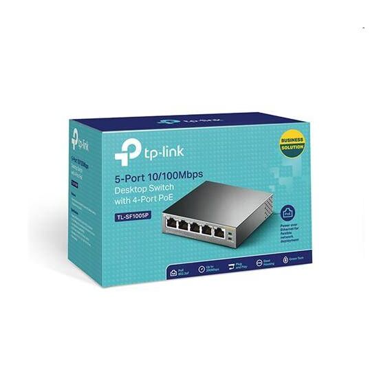 TP-LINK TL-SF1005P Switch unmanaged 5 x 10100 TL-SF1005P