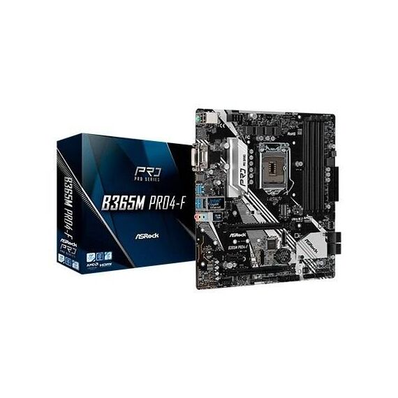 ASRock B365M Pro4-F Motherboard micro 90-MXBB30-A0UAYZ