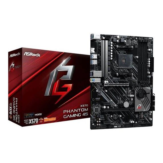 ASRock X570 Phantom GAMING 4S 90-MXBBY0-A0UAYZ
