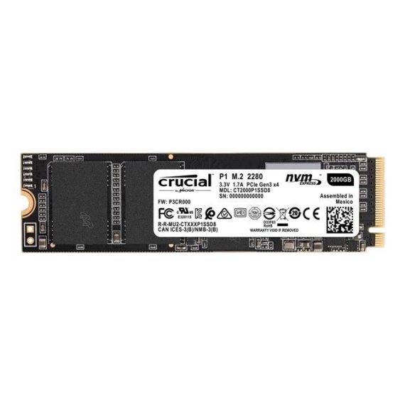 Crucial P1 Solid state drive 2 TB M.2 2280  CT2000P1SSD8