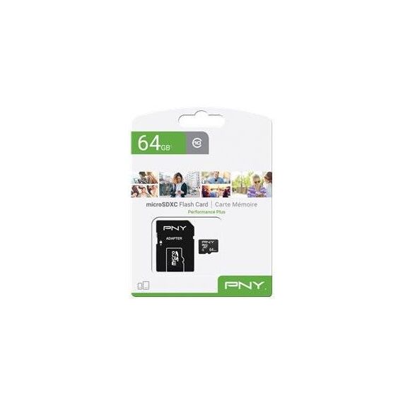 PNY Performance Plus Flash memory card P-SDU64G10PPL-GE