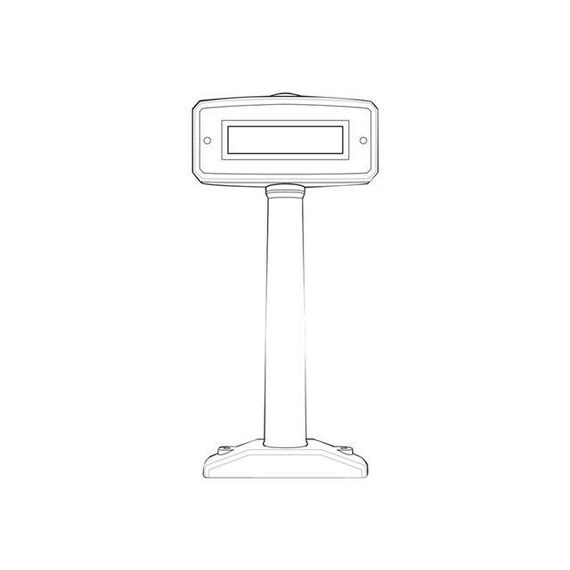 Zebra Barcode scanner remote display for MX201-SI00WW