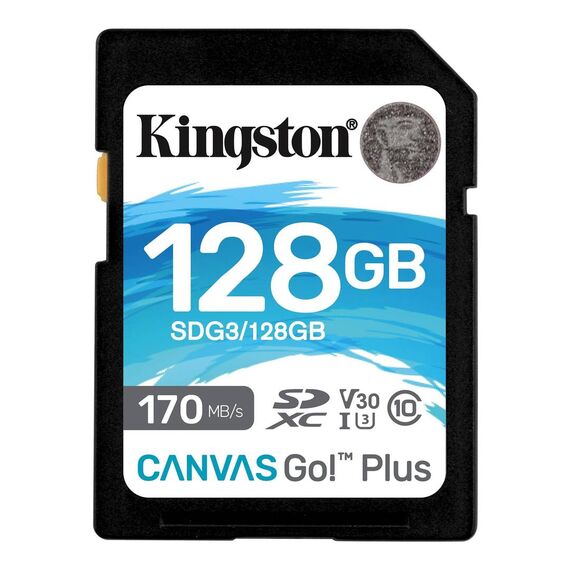 Kingston Canvas Go! Plus Flash memory card 128 SDG3128GB